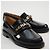 Stivaletti Chanel in pelle nera Nero - vista 4