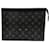 Louis Vuitton Monogram Eclipse Voyage MM Clutch Bag Brown Black Cloth  ref.1928677