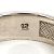 Anel de banda em ouro branco 18K Burberry - vista 7