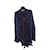 Autre Marque Long shirt dress Navy blue Acrylic  ref.1928957