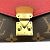 Louis Vuitton Monogramm Pallas Bi-Fold Geldbörse Braun Rot - Ansicht 7