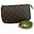Pochette Accessoire Louis Vuitton Marrom Lona  ref.1929023