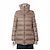 Chaqueta de Plumas Moncler Torcon Gris Rosa Beige