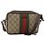 GUCCI GG Supreme Web Sherry Line Borsa a Spalla Beige Argento 162910 Auth yk16237