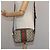 GUCCI GG Supreme Web Sherry Line Borsa a Spalla Beige Argento 162910 Auth yk16237 - vista 23