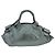 LOEWE Anagram Nappa Aire Borsa in Pelle Gunmetal Auth ep6842 Metallico - vista 13