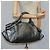 LOEWE Anagram Nappa Aire Borsa in Pelle Gunmetal Auth ep6842 Metallico - vista 19