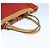 Burberry Blue Label Tote Bag aus Canvas rot Auth hk1973 - Ansicht 7