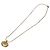 Collana Christian Dior metallo oro Auth am7410 D'oro - vista 2