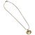 Collana Christian Dior metallo oro Auth am7410 D'oro - vista 3