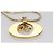 Collana Christian Dior metallo oro Auth am7410 D'oro - vista 7