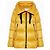Moncler Serin Jacke gelb Polyamid Größe 4