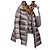 Abrigo Moncler Ange de plumas gris - vista 5