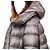 Abrigo Moncler Ange de plumas gris - vista 6