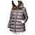 Abrigo Moncler Ange de plumas gris - vista 8
