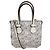 Weiße Mini Bregancon Reißverschluss-Tote Bag von Moreau