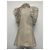 Abrigo sin mangas Isabel Marant Bryana de piel de cordero crema Crudo - vista 9