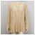 Blusa de seda pura con estampado abstracto By Malene Birger en crema vainilla M Beige Crudo - vista 5