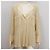 Blusa de seda pura con estampado abstracto By Malene Birger en crema vainilla M Beige Crudo - vista 6