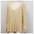 Blusa de seda pura con estampado abstracto By Malene Birger en crema vainilla M Beige Crudo - vista 8