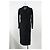 Abrigo trench con cinturón Rick Owens en lana negra - vista 6