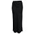 Falda Maxi Anine Bing en seda negra Negro