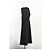 Falda Maxi Anine Bing en seda negra Negro - vista 6
