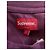 Louis Vuitton Camiseta Supreme Small Box Logo en algodón burdeos Roja - vista 4