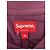 Louis Vuitton Camiseta Supreme Small Box Logo en algodón burdeos Roja - vista 5