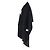 Chaqueta de lana negra con bufanda de flecos Totême Negro - vista 5