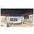 GCDS Logo Half-Zipped Sweater in White and Black Cotton - view 12