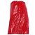 Rote Polyester Mini A-Linien-Rock mit Pailletten von Alberta Ferretti - Ansicht 2