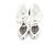 Sneakers con lacci Lanvin L-I in rete bianca Bianco - vista 12