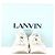 Sneakers con lacci Lanvin L-I in rete bianca Bianco - vista 9