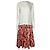 Abito midi a maniche lunghe con stampa floreale MSGM in poliestere multicolore