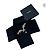 Chanel Spilla doppia rara a forma di pistola Gold hardware