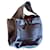 Acne Borsa a tracolla con manico largo Nero Marrone chiaro