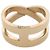 Ring Hermès ANELLO DI SCIARPA HERMES POP H IN METALLO DORATO D'oro