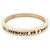 BRACCIALE CHANEL COCO JONC IL LUSSO È UNA NECESSITÀ BRACCIALETTO DORATO D'oro - vista 2