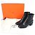 Hermès Schwarze Medor HERMES Leder Stiefeletten - Ansicht 2