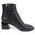 Hermès Schwarze Medor HERMES Leder Stiefeletten - Ansicht 5
