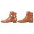 Hermès Botas curtas de couro com fivela Hermes Kelly 37 - vista 3