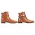Hermès Botas curtas de couro com fivela Hermes Kelly 37 - vista 4