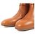Hermès Botas curtas de couro com fivela Hermes Kelly 37 - vista 5