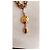 Collana Chanel in metallo dorato con pendente Gold hardware - vista 4