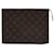 Bolsa de Maquiagem Louis Vuitton Marrom Lona  ref.1931953
