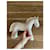 Peluche de Caballo Hermès Epopée Beige Algodón  - vista 7