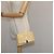 Borsa a spalla a catena Salvatore Ferragamo Smalto Giallo Auth hk1961 - vista 21