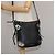 Borsa a Spalla BURBERRY in Nylon e Pelle Nera Auth ti2478 Nero - vista 22