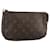 LOUIS VUITTON Pochette Accessoires Monogram Pouch M51980 LV Auth 104790 Monograma Lona  ref.1932447